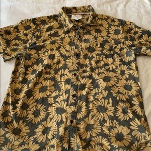 Sunflower Button Up